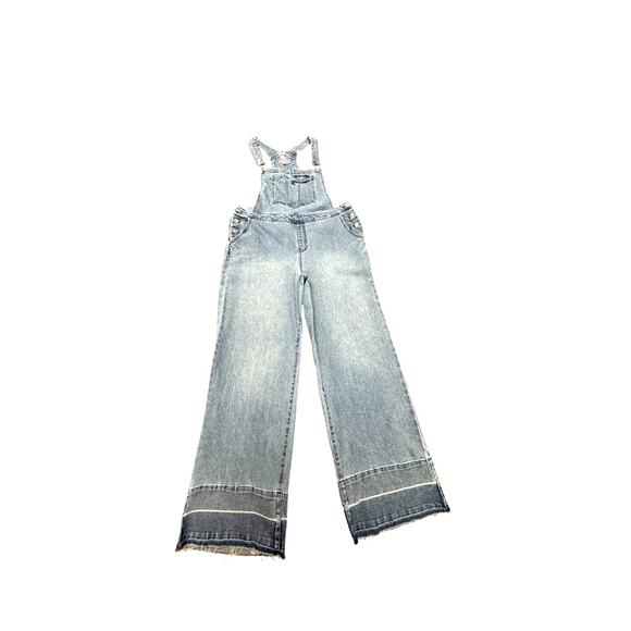 NWT!! Juicy Couture ,Overalls, XL, Release Hem, Wide Leg,Y2K, Grundge, Hip Hop - Picture 1 of 15
